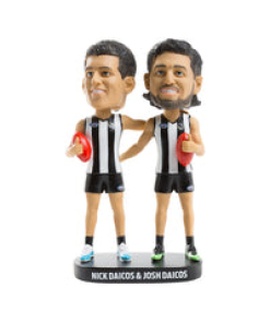 Collingwood Double Bobblehead: Josh And Nick Daicos