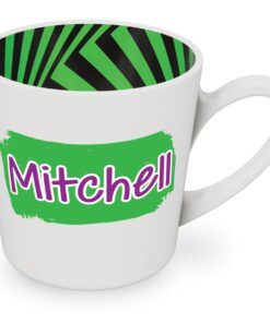 Mitchell motif mug