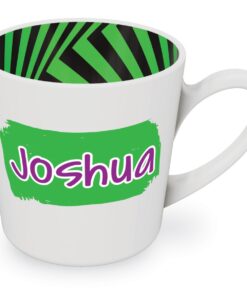 Joshua motif mug