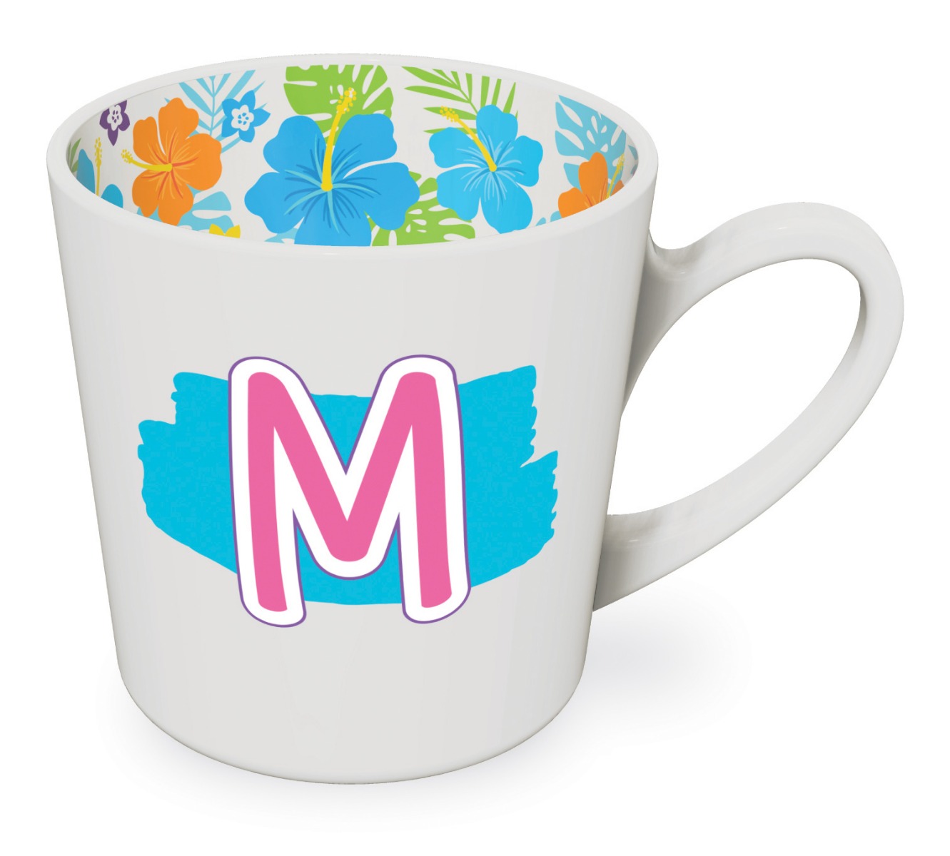 M motif mug female
