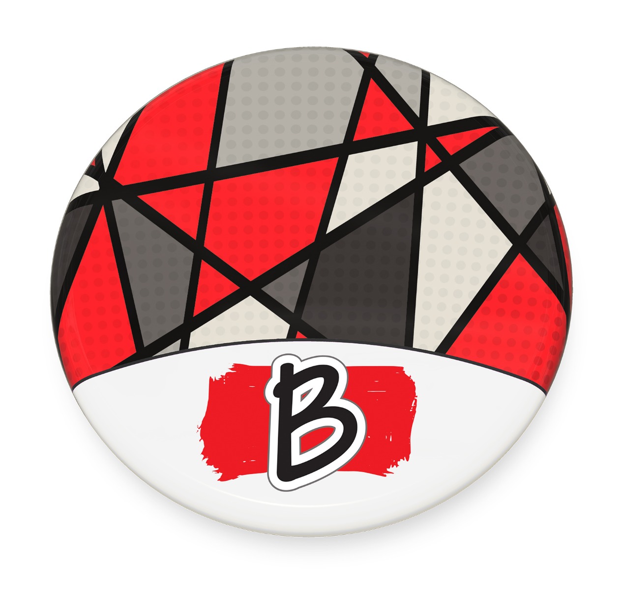 B motif coaster male