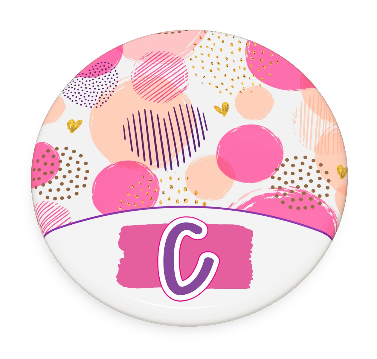 C motif coaster female