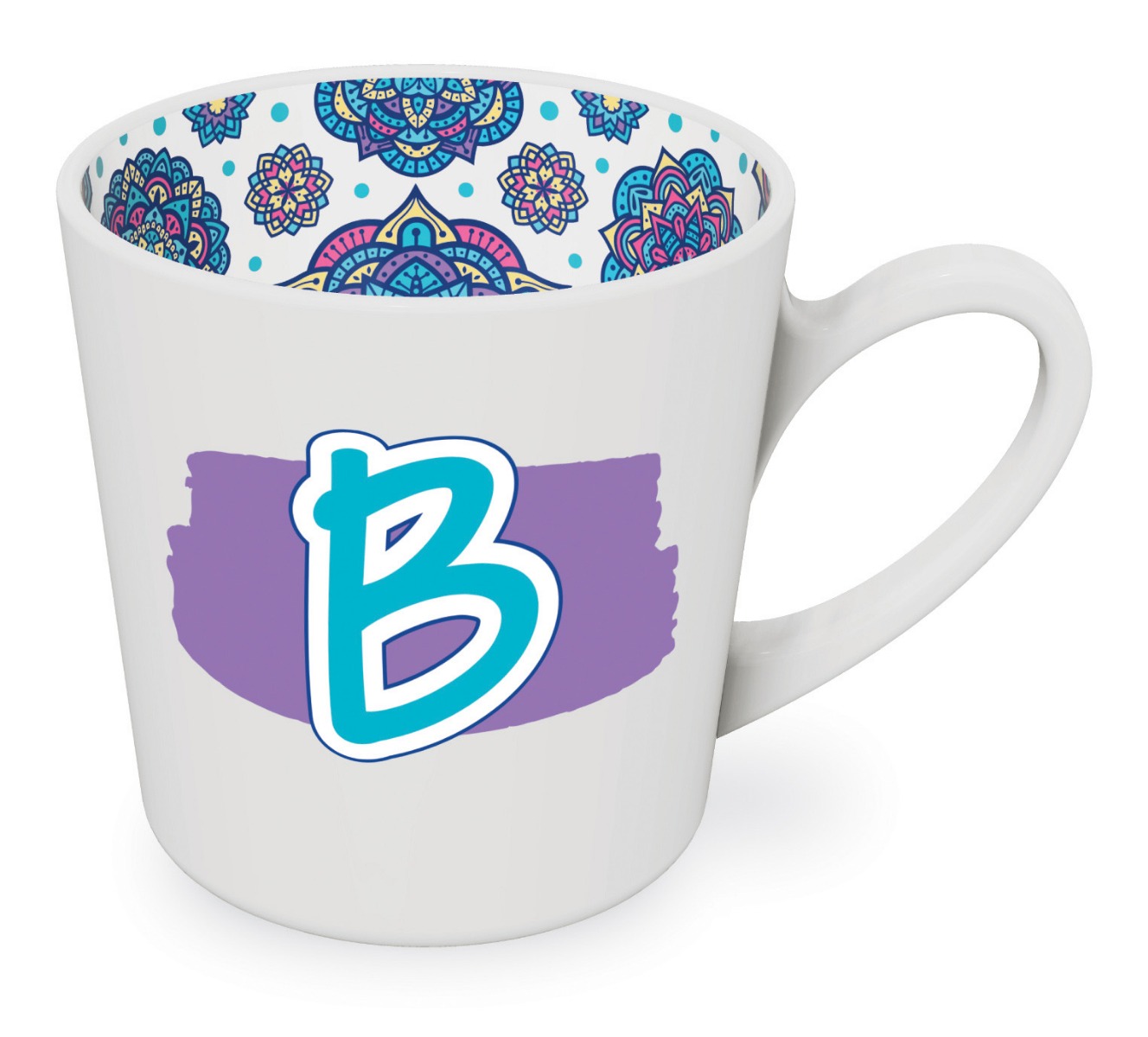 B motif mug female