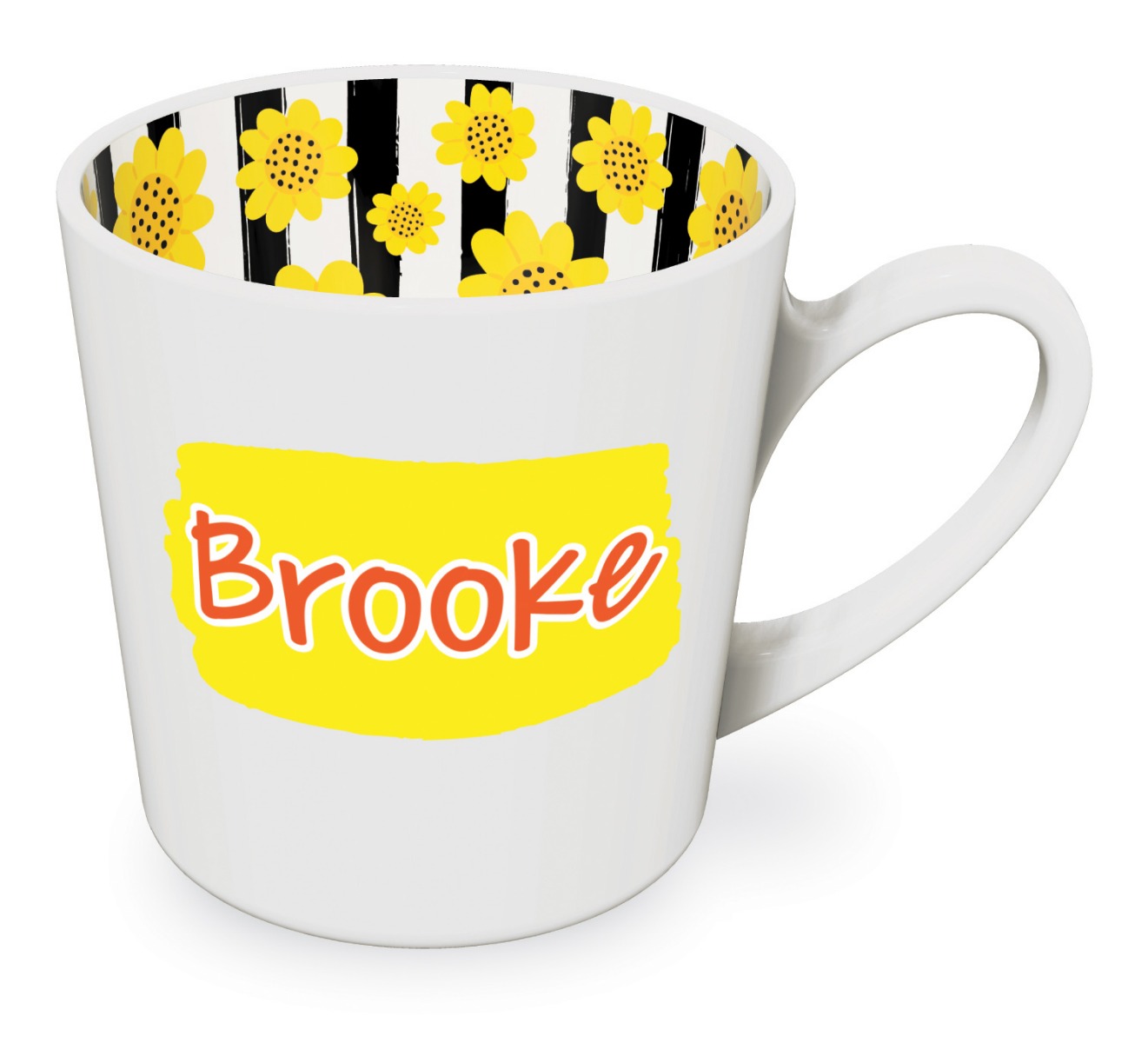 Brooke motif mug