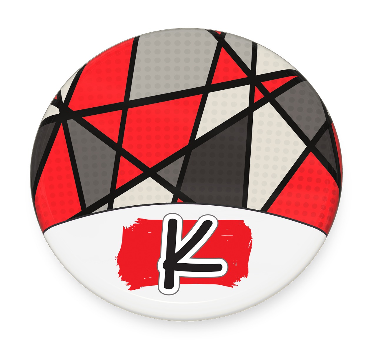 K motif coaster male