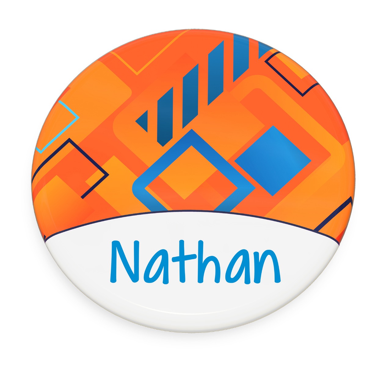 Nathan motif coaster