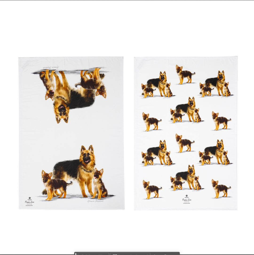 Puppy Love German Shepherd 2pk Kitchen