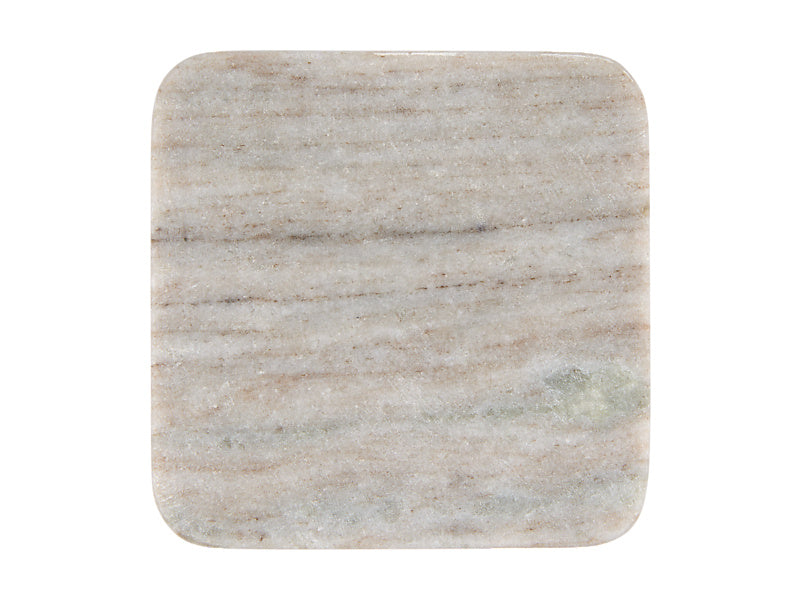 Coaster Collective Square Marble Coaster 10cm Beige