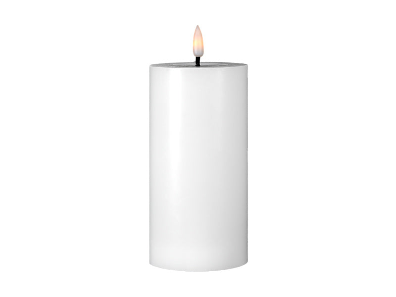 Let's Get Lit LED Flameless Candle 7.5x15cm Natural