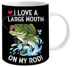 I Love A Big Mouth Novelty Mug