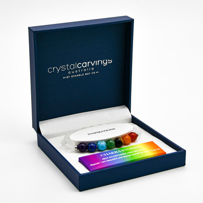 Chakra/Matte Clear Quartz 10mm bead bracelet