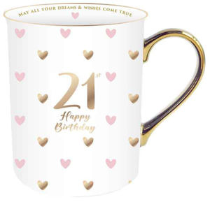 Sweethearts 21th 360ml Mug