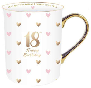 Sweethearts 18th Happy Birthday Mug