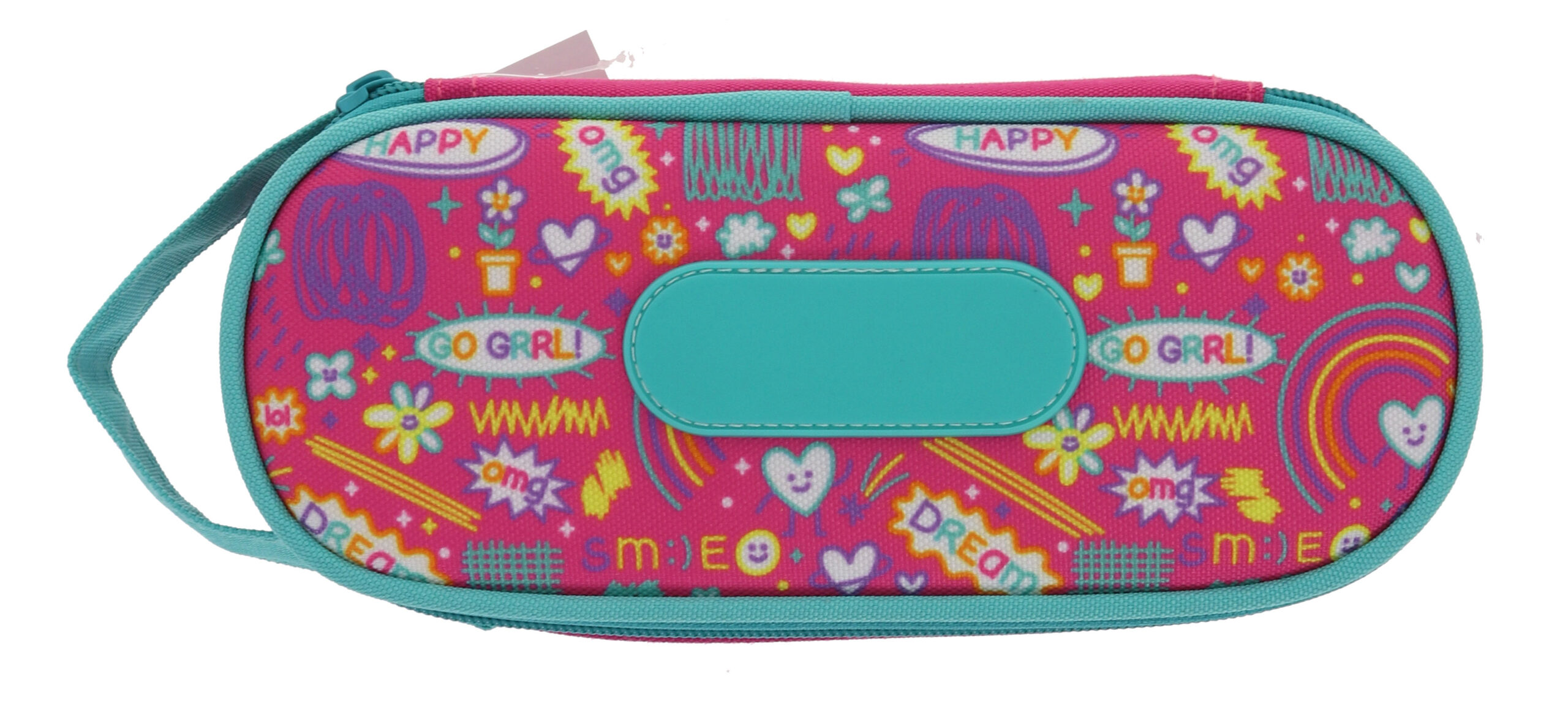 Blank Teal Pencil Case