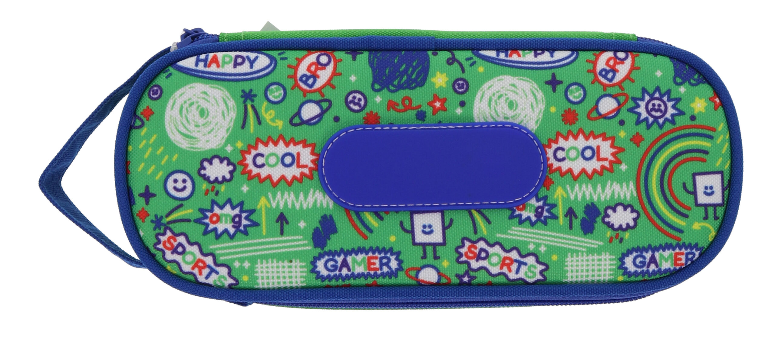 Blank Blue Pencil Case