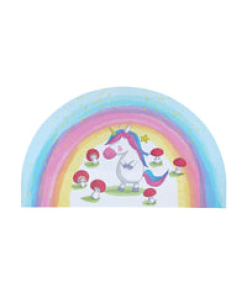 Jedda Robaard Magical Tales Placemat Unicorn Semi Circle