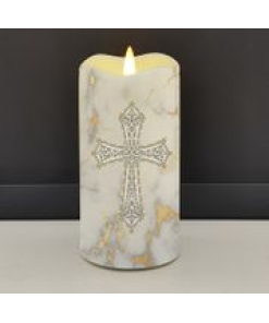 Twilight Led Candle Cross