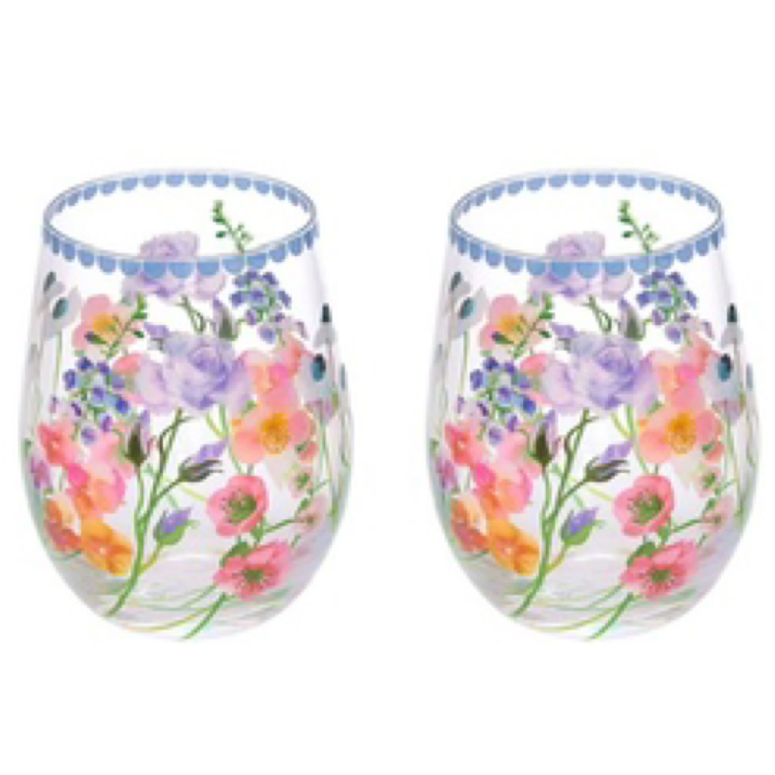 Affection Stemless Glass 550ML Set of 2 Gift Boxed