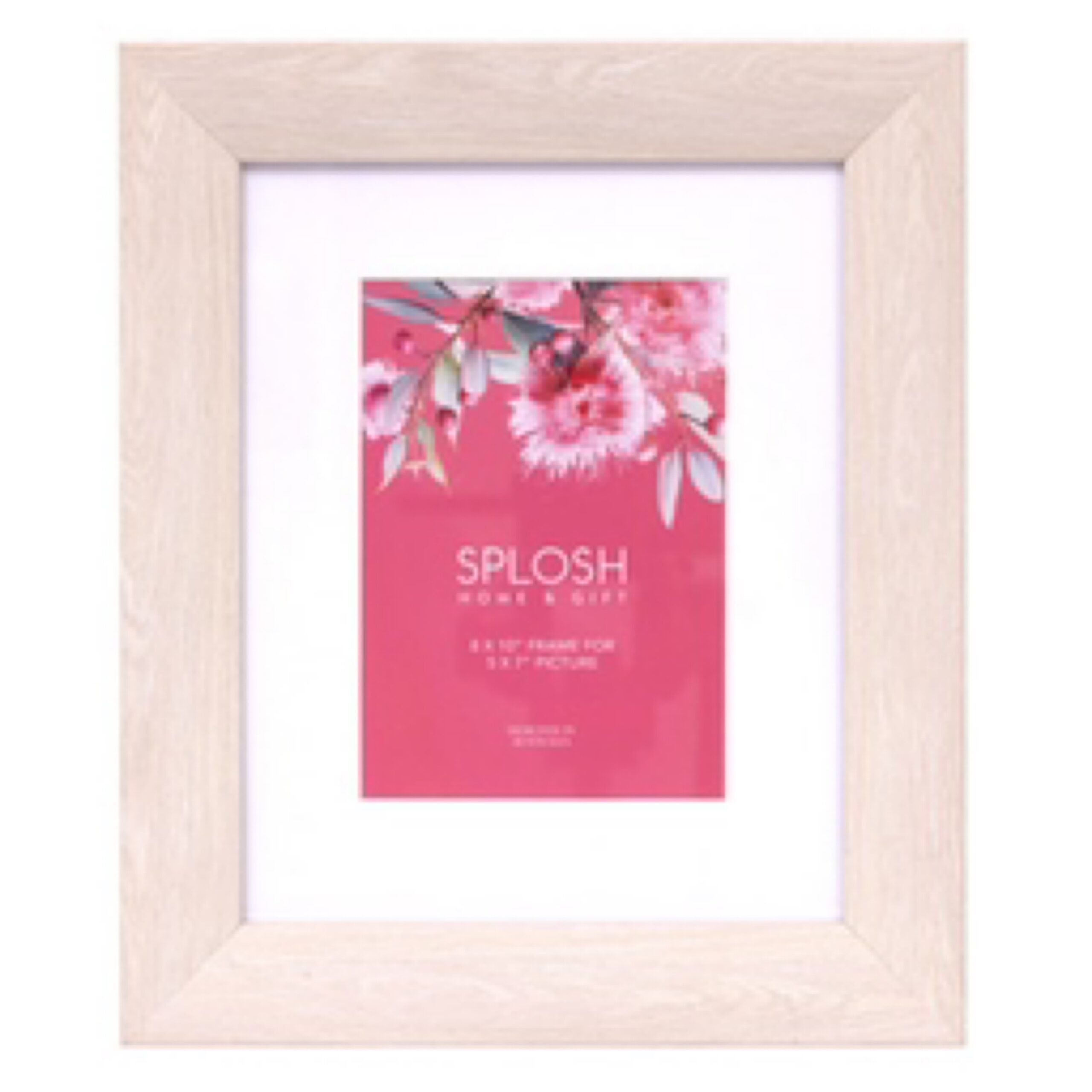 Native Blooms 5x7 Wooden Frame