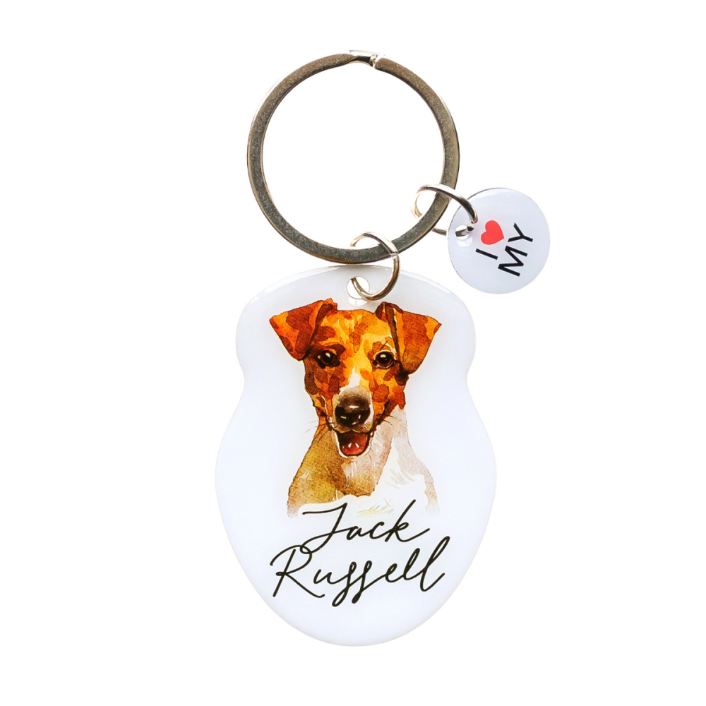 Pet Keyring Jack Russell