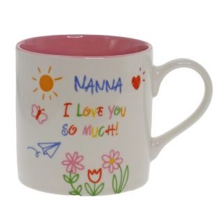 Nanna kid art love you mug