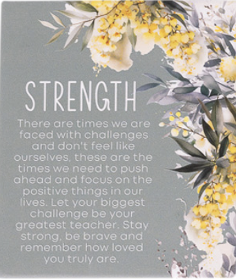 Native Blooms Strength Verse
