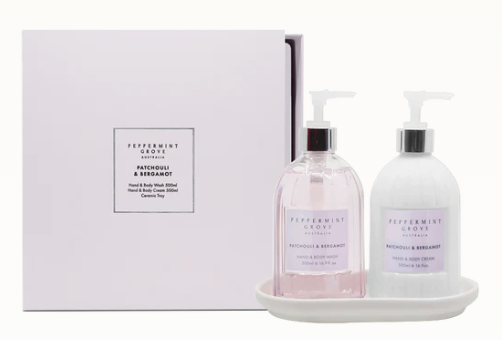 Patchouli & Bergamot Hand Care Gift Set