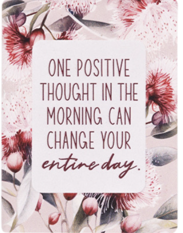 Native Blooms Positive Ceramic Magnet