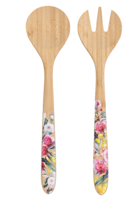 Native Blooms Salad Servers