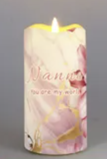 Twilight LED Candle Blooming Elegance - Nanna