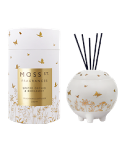 Ceramic Large Diffuser 350mL - Spiced Orchid & Bergmot