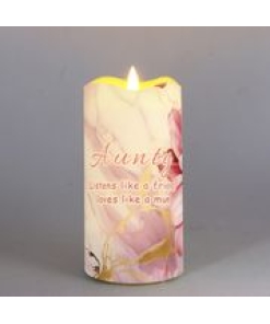 Twilight LED Candle Blooming Elegance - Aunty