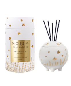 Ceramic Large Diffuser 350mL - Wildwood & Honey
