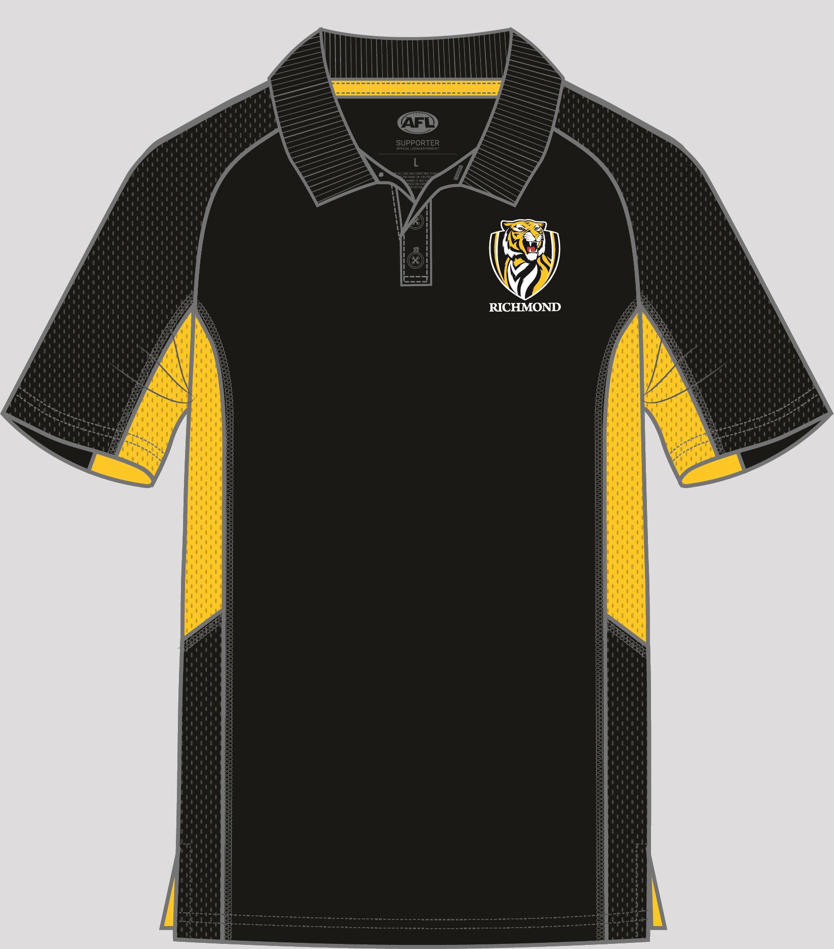 Mens Active Polo Tigers
