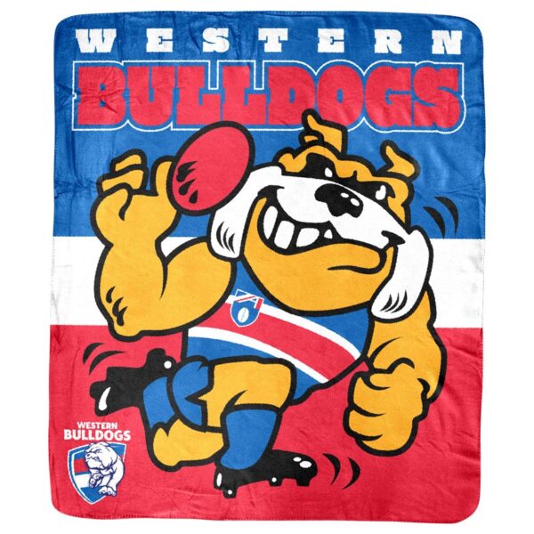 Western Bulldogs Polar Fleece Rug