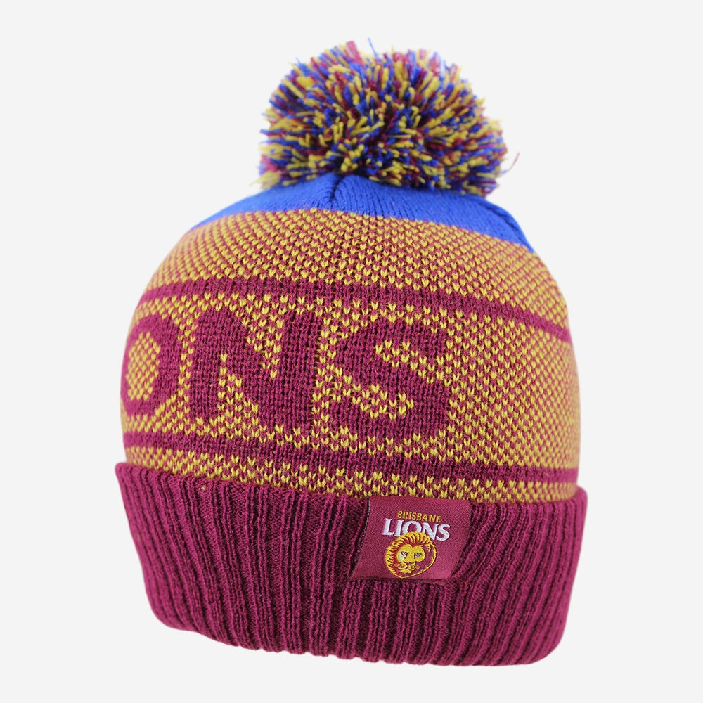Brisbane Afl Intercept Beanie