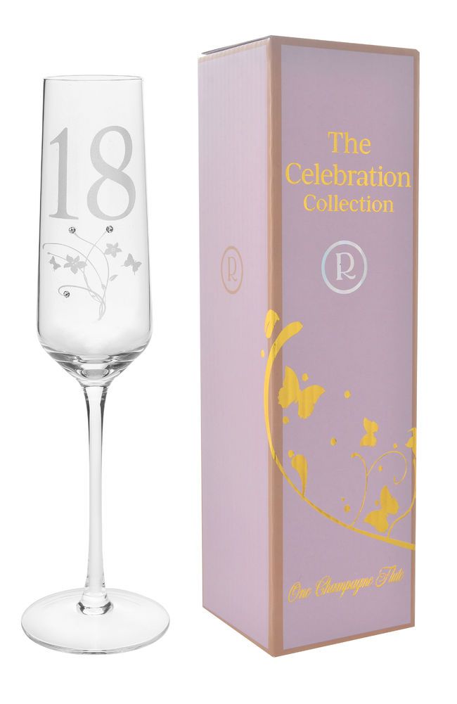 Crystal Champagne Glass 18