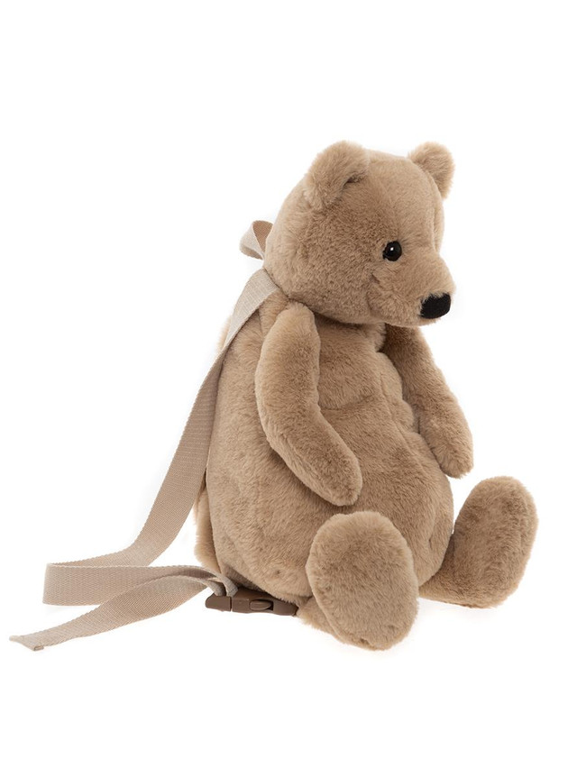 Charlie Bear Oatmeal Brown Bag