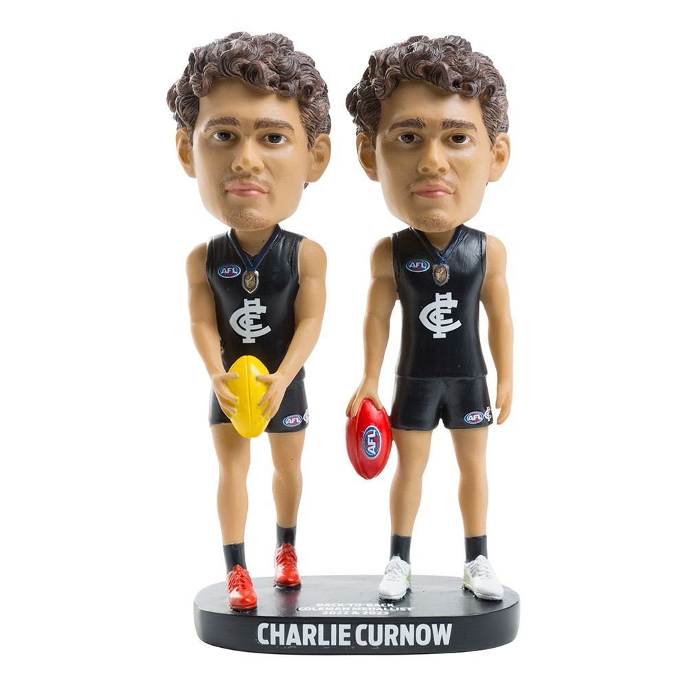 Double Bobblehead: Charlie Curnow Dual Coleman Medalist