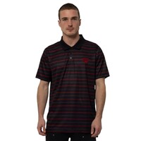 Mens Striped Polo Bombers XL