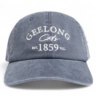 Geelong Cats Acid Wash Dad Cap
