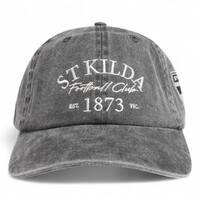 St Kilda Acid Wash Dad Cap