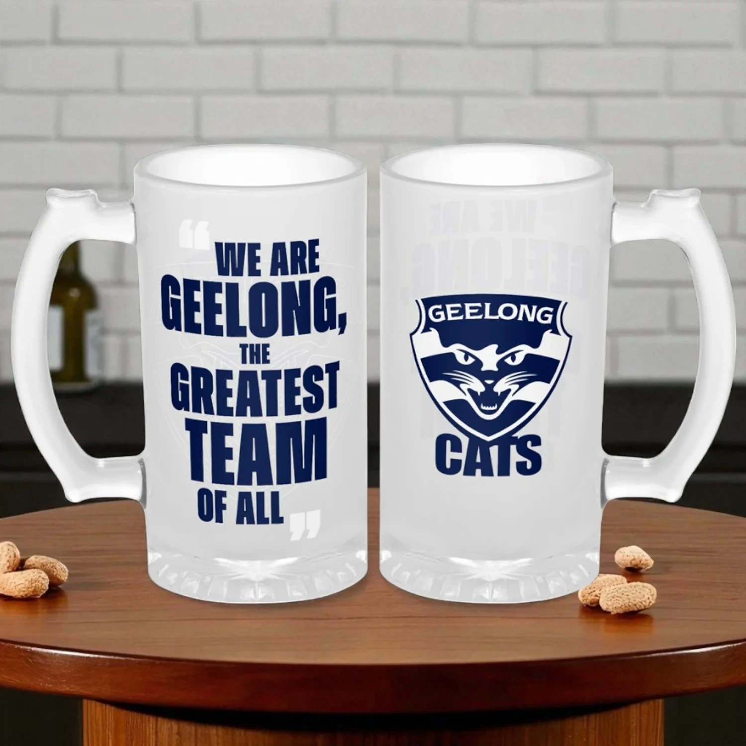 Geelong Cats Stein Frosted 500ml