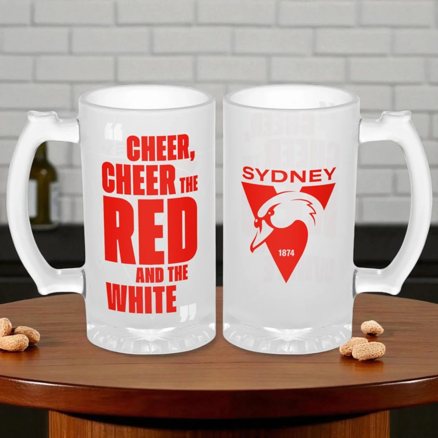 Sydney Swans Stein Frosted 500ml
