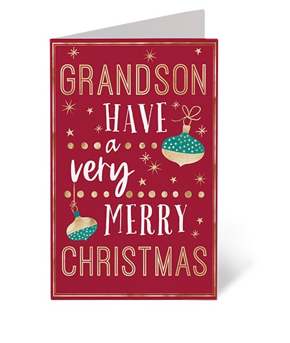 Elegance Card Grandson