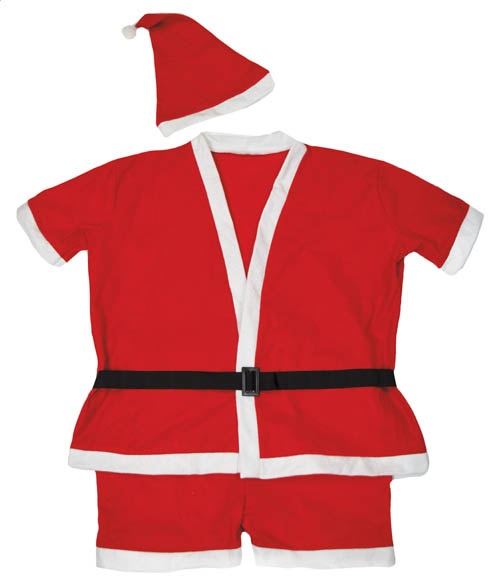 Xmas Summer Santa Suit