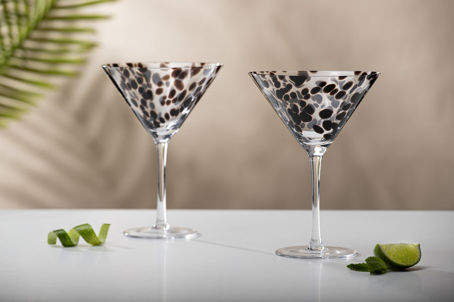 Selena 2pk Martini Glass
