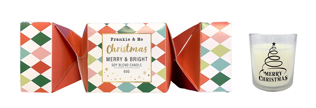 Candle Xmas 60gr Bonbon