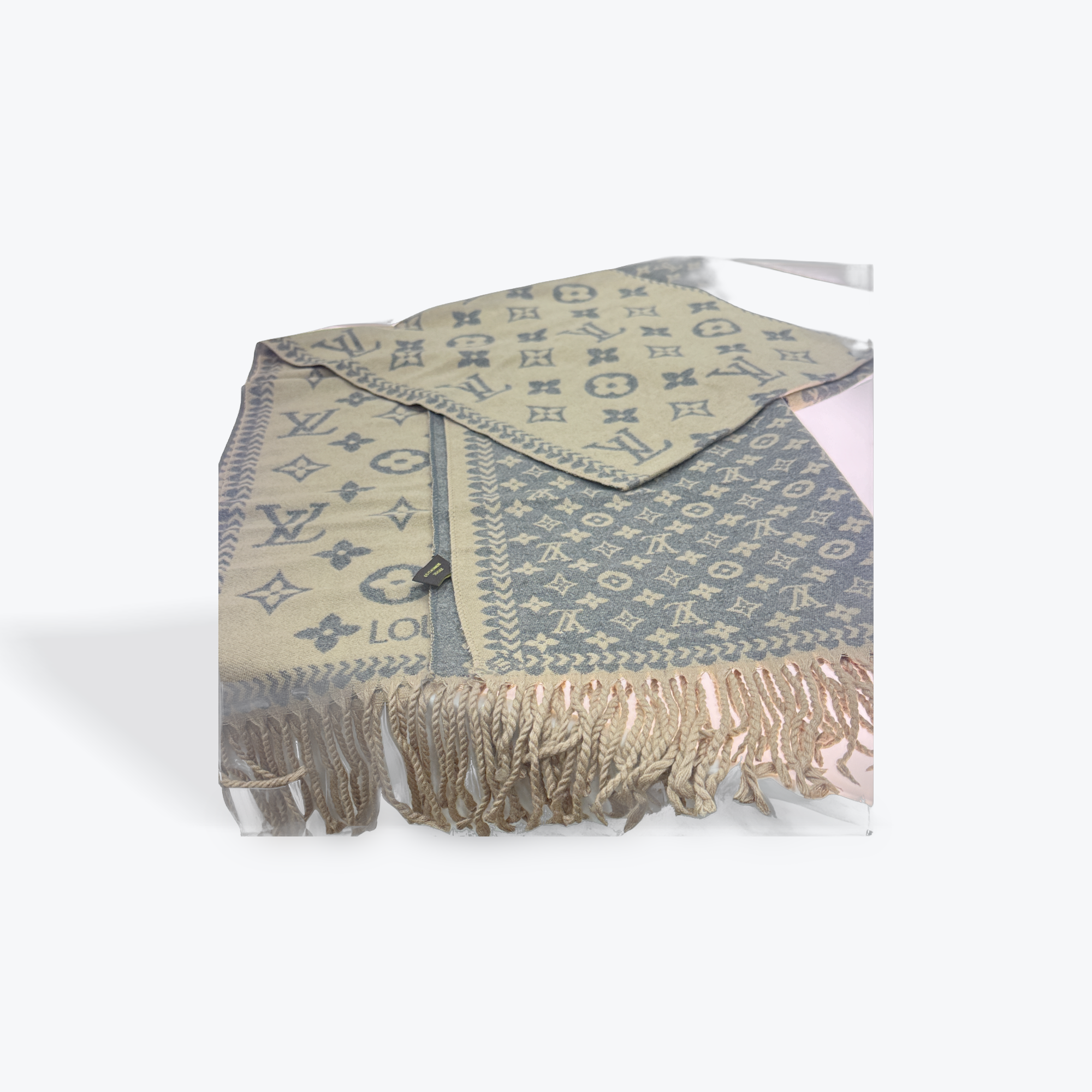 LV Cashmere Silk Scarf