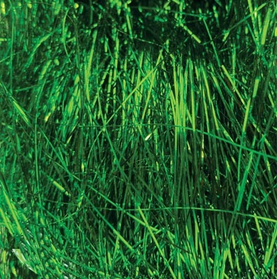Shredded Tinsel Green